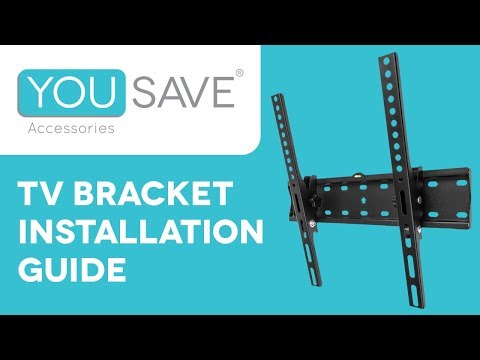 TV Wall Bracket Installation Guide - The Yousave Accessories Easy To Follow Wall Mount Tutorial