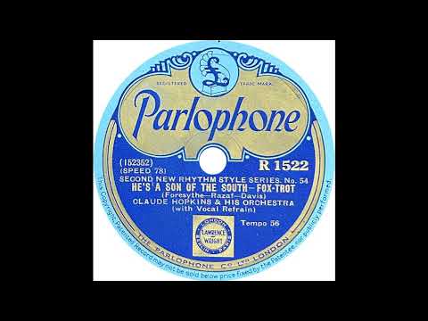 Claude Hopkins - He's A Son Of The South (Ovie Alston)