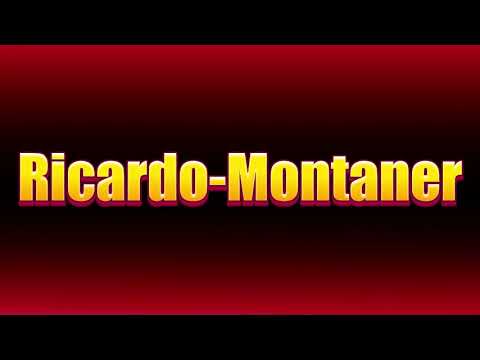 How to pronounce Ricardo-Montaner?(SORT OF CORRRECTLY...)