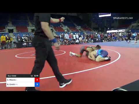 170 Lbs Round Of 16 - Chris Moore, Illinois Vs Brett Smith, Missouri B852