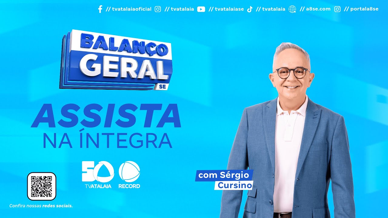 BALANÇO GERAL SERGIPE AO VIVO: TV ATALAIA - 21/03/2025