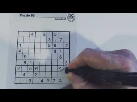 SudokuPrimer 35 - tips for solving a diabolical puzzle - Sudoku To Go vol 101