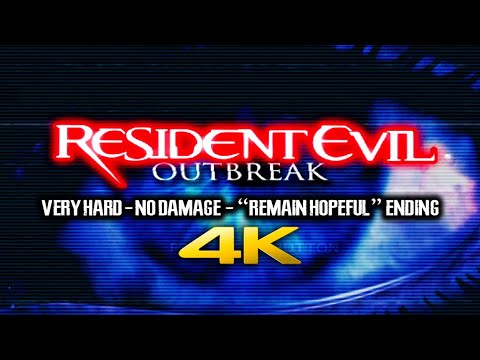 Resident Evil OUTBREAK【4K】Very Hard - No Damage - Lone Wolf - All "Remain Hopeful" Endings