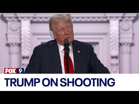 唐納德-特朗普首次就刺殺未遂事件發表講話 (Donald Trump speaks for the 1st time on the assassination attempt)