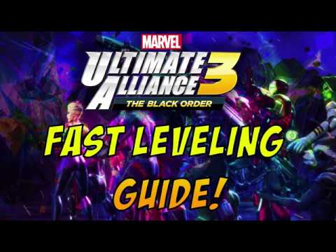 Marvel Ultimate Alliance 3 - Fast Leveling Guide!