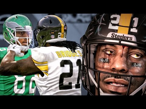 MADDEN 17 CAREER MODE GAMEPLAY - FIGHTING A RECEIVER IN CLOSE GAME! Ep. 5