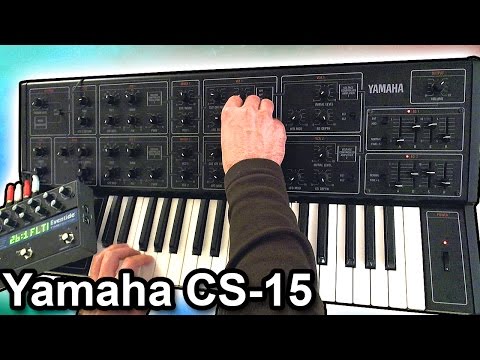 YAMAHA CS-15 - Ambient Chillout Soundscape 【SYNTH DEMO】