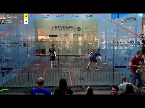 Piotr Hemmerling - Mikołaj Korsak PSA Mistrzostwa Polski Seniorów H. Skrzydlewska (IMP) 2022