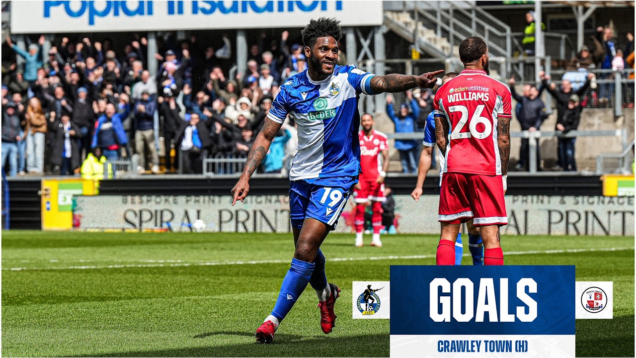 Bristol Rovers vs Crawley Town Highlights