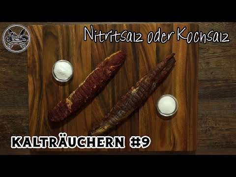 Kalträuchern #9 Der Vergleich zwischen Nitritsalz und Kochsalz