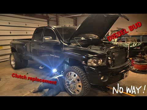 3rd gen Cummins Clutch Replacement