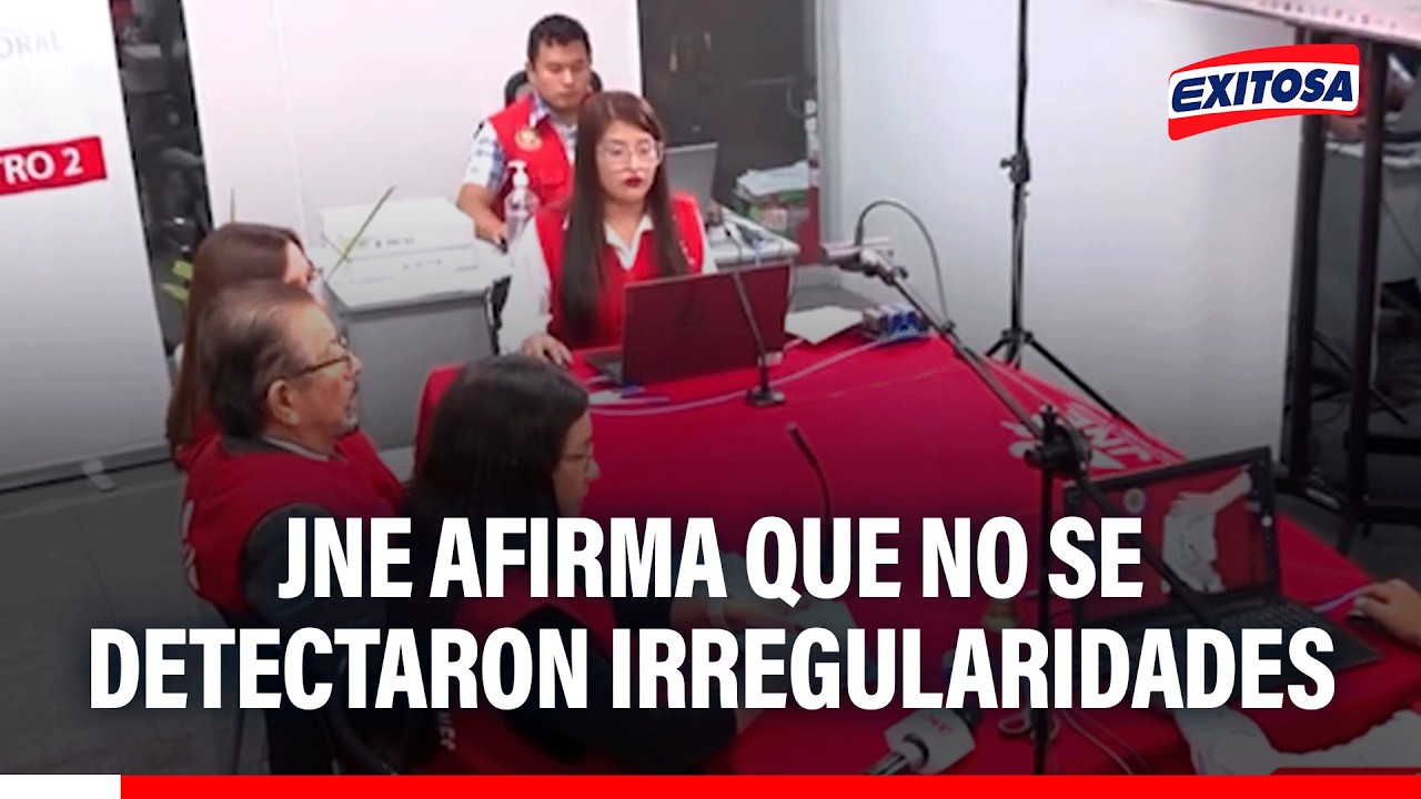 🔴🔵 JNE afirma que no se detectaron irregularidades en el proceso de votos del extranjero