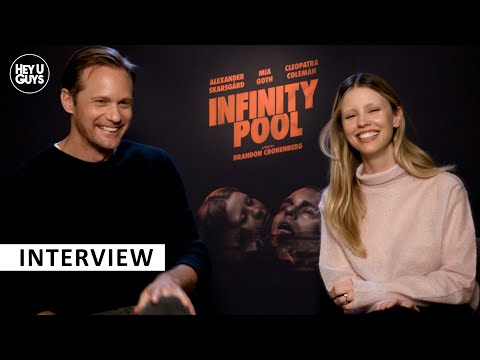 Alexander Skarsgård & Mia Goth- Infinity Pool, the thrill of pushing boundaires in the growing chaos