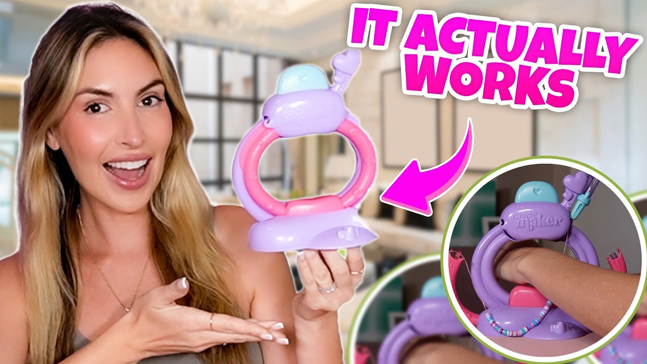 I Tried the Most Viral Bracelet Maker! Cool Maker Stacked Bracelet Studio Review & Tutorial
