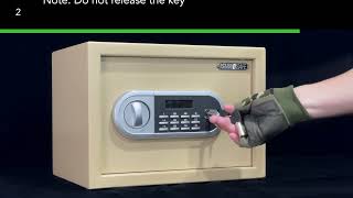 How-to-Use Safe Box: First Time Operation | ISLANDSAFE XN25