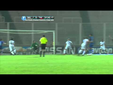 Tapada de Olave. Belgrano 1 - Tigre 0. Fecha 17. Torneo Inicial 2013. Fútbol Para Todos