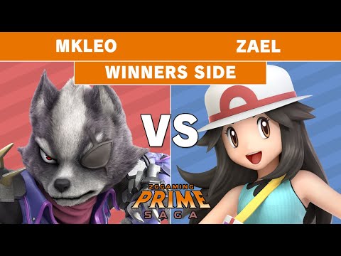 2GG: Prime Saga - MkLeo (Wolf) vs Zael (Pokemon Trainer) Winners Side - Smash Ultimate