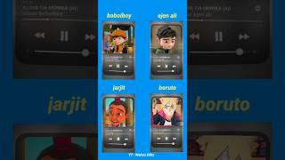 Download lagu Dj dek tia monika versi boboiboy, ejen ali, jarjit, boruto mp3