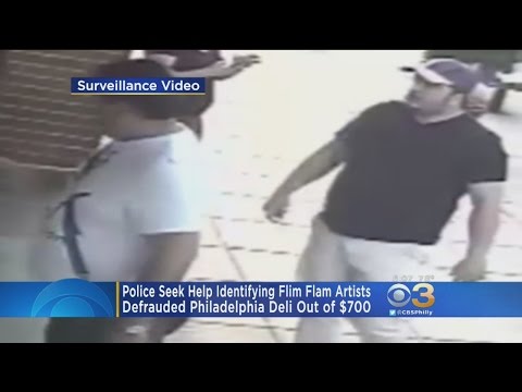 Police Want Help Identifying Flim-Flam Artists