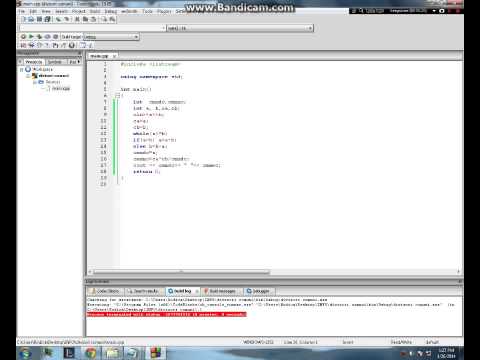 [c++] Tutorial Codeblocks -cmmdc si cmmmc a doua numere (Episodul 11)