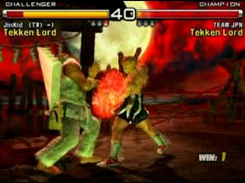 Tekken 5 5on5 06 jinkid vs hato