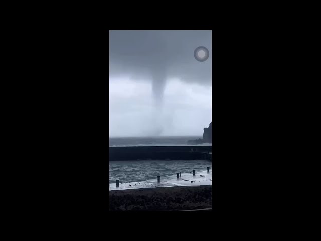 Waterspout spotted off Green Island
