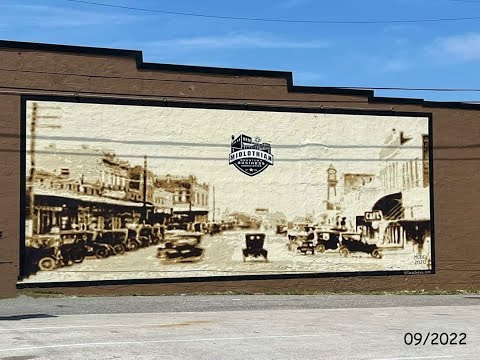 Tearing Down a City Block in Midlothian, Texas, 2022