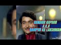 RANDHIR KAPOOR CLASSIC A K A RAMPUR KA LAKSHMAN EVOLUTION Viral Youtubeshorts Trending Video