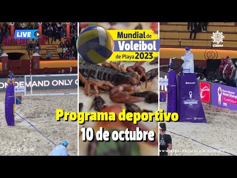 Sexto programa de la Cobertura Especial del Campeonato Mundial de Voleibol de Playa Tlaxcala 2023