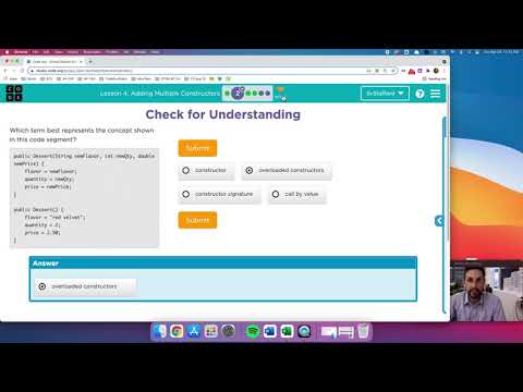 Code Org Ap Csa U2l4 Adding Multiple Constructors