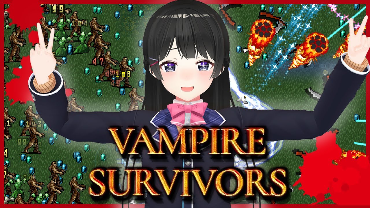 【Vampire Survivors】 時 間 泥 棒 【月ノ美兎/にじさんじ】