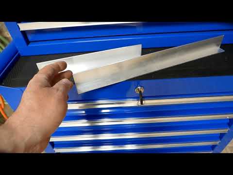 My solution for making tool chest drawer dividers...