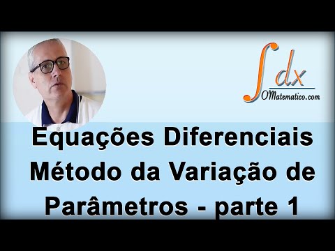 Grings - Differential Equation - Method of Variation of Parameters - Part 1