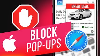 How to Block Web Ads on iPhone & iPad | How to Block Pop-ups in Safari