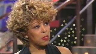 TINA TURNER playing board game in Swedish interview &amp; &quot;Whatever You Want&quot;