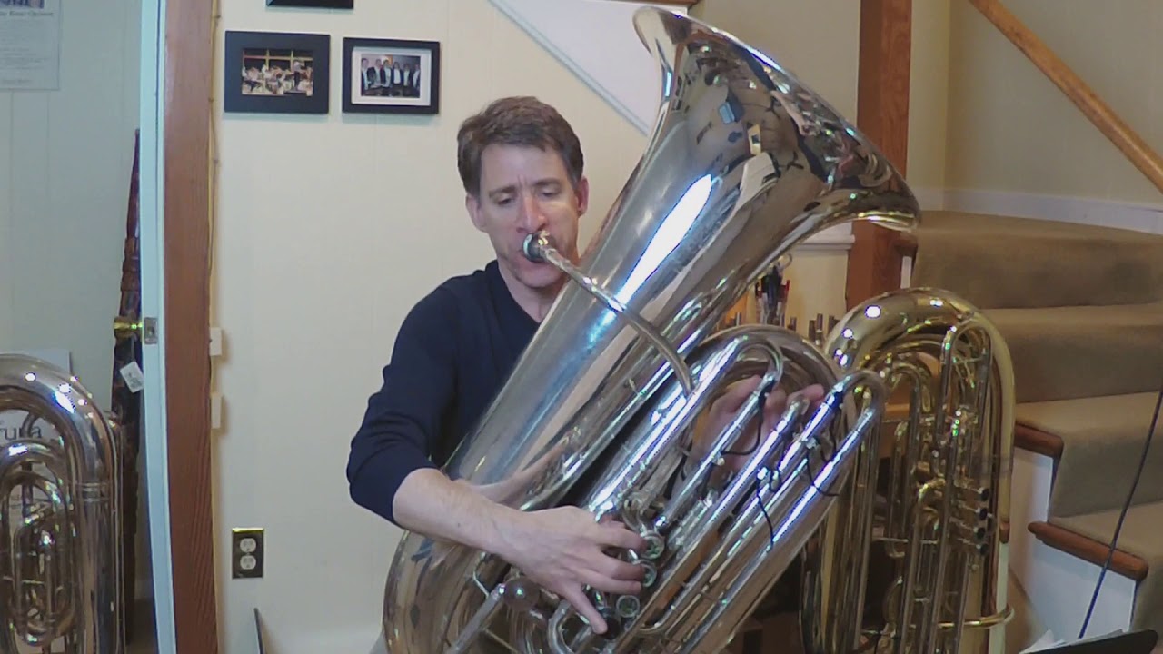 J.S. Bach Courante from Suite No. 1 | Craig Knox, tuba