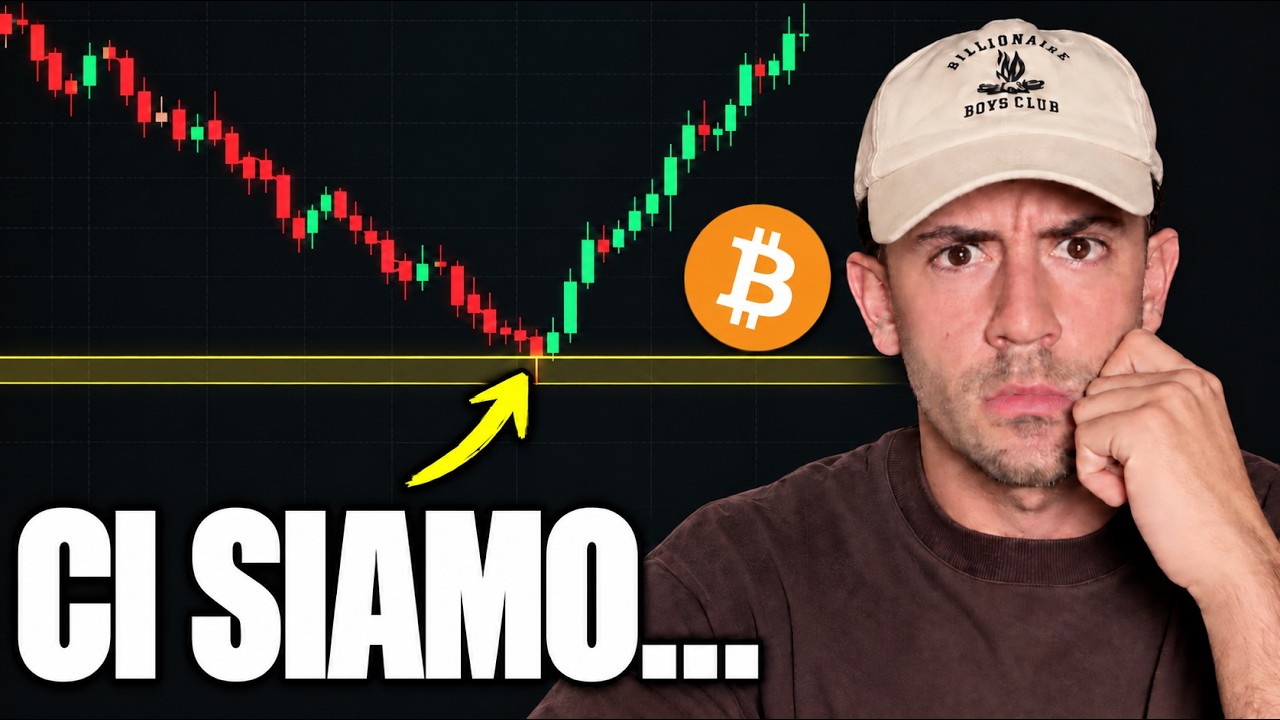 BITCOIN: Sono entrato LONG. Ecco il mio piano