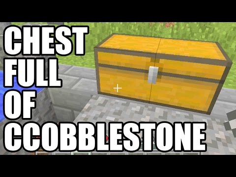 Insane Chest Loot Minecraft - Cobblestone Trophy Guide!