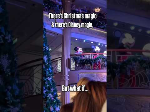 Thumbnail for 🎄🎅 Christmas Magic + Disney Magic🚢✨ #disneycruise