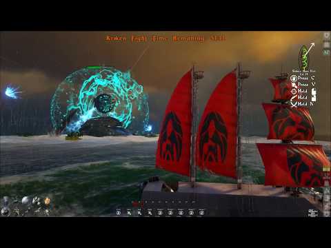 Atlas Kraken Fight - Defeated! - EU PVE