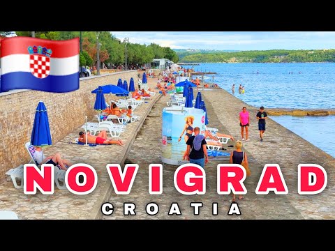 Novigrad Croatia 🇭🇷 Urlaub in Novigrad Kroatien 4K UHD 