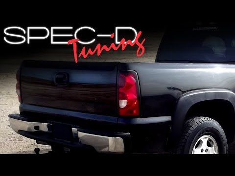 SPECDTUNING Installation Video: 2003-2006 Chevy Silverado Altezza Tail Lights Installation