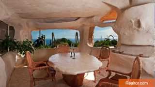 Dick Clark's Malibu House Right Out of Flintstones, For Sale