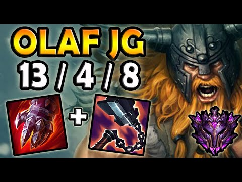 OTP Olaf vs Kayn [ JUNGLE ] Lol Master Korea 10.25