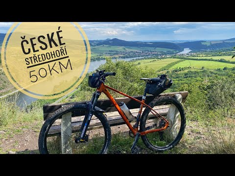 1 - České středohoří, jezero Milada, stíhačka a déšť  #kolo  #cyklistika  #ceskestredohori