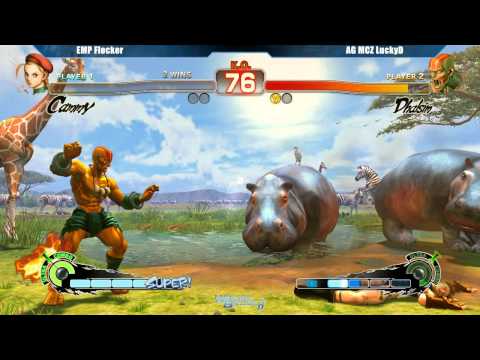 SSF4AE Top 32 @ Winter Brawl 8 - EMP Flocker (Cammy) vs AG MCZ LuckyD (Dhalsim)