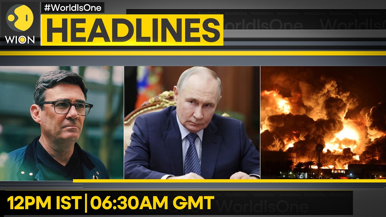 Saudi Energy Facilities Hit By Houthis | Two Killed In Fresh Kyiv Strikes | WION Headlines