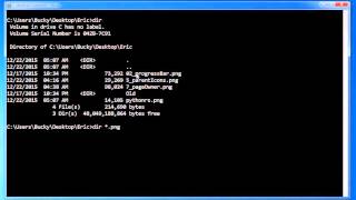 Windows Command Line Tutorial - 3 - Opening Files and History