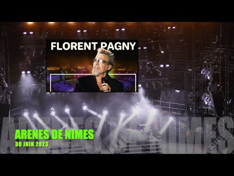 Florent Pagny Le Concert 🎸 Arènes de Nîmes. 30 juin 2023.