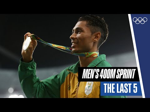 Last Five Men’s 400m Champions 🏃‍♂️🥇 | Athlete Highlights